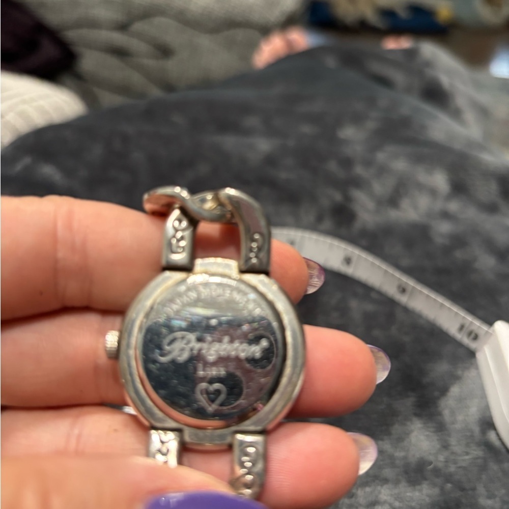 Brighton Silver Chain Link Watch – 9” Adjustable, Needs New Battery - Picture 3 of 5